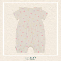 Minymo: Baby Girl Floral Romper, CoCo & KaBri Children's Boutique, Brooks Alberta Canada