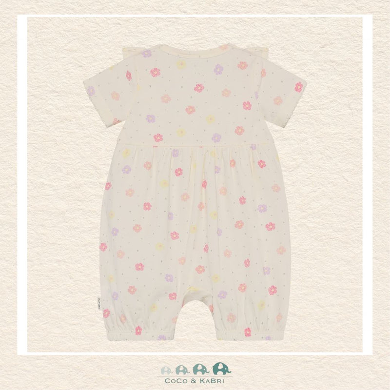 Minymo: Baby Girl Floral Romper, CoCo & KaBri Children's Boutique, Brooks Alberta Canada