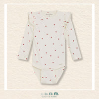 Minymo: Baby Girl Heart Diaper Shirt, CoCo & KaBri Children's Boutique
