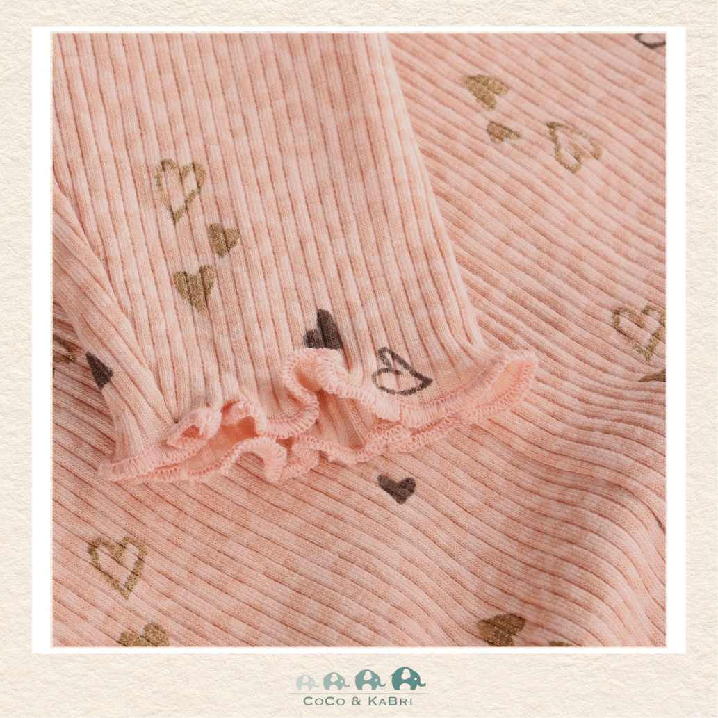 Minymo: Baby Girl Heart Leggings, CoCo & KaBri Children's Boutique, Brooks Alberta Canada