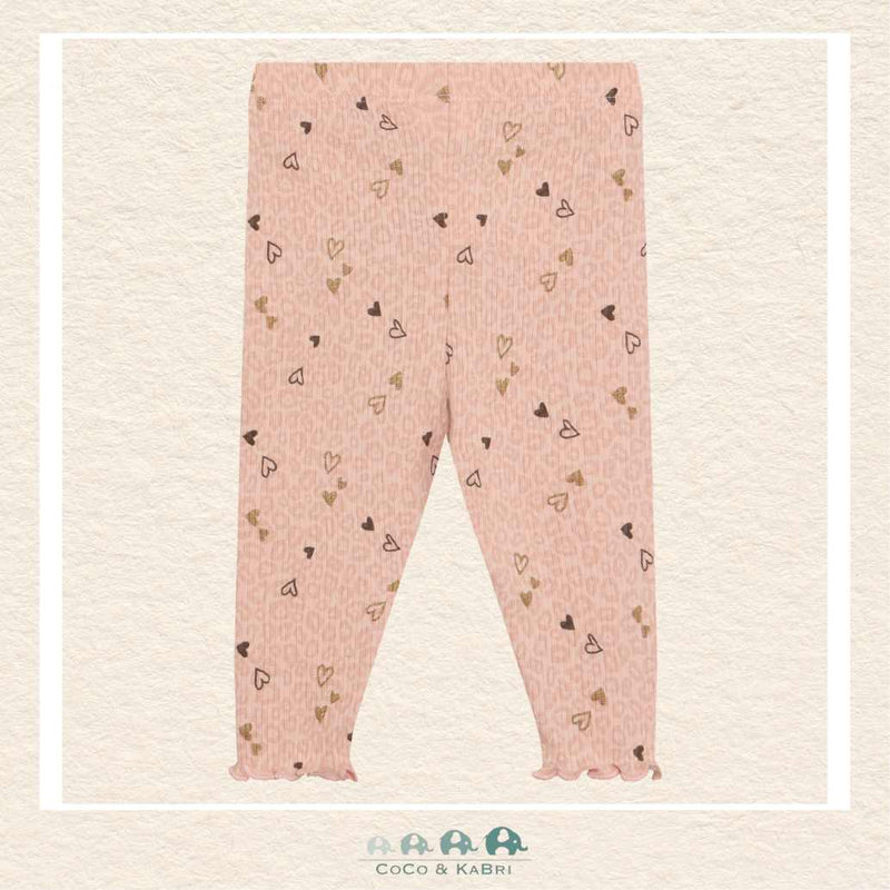 Minymo: Baby Girl Heart Leggings, CoCo & KaBri Children's Boutique, Brooks Alberta Canada