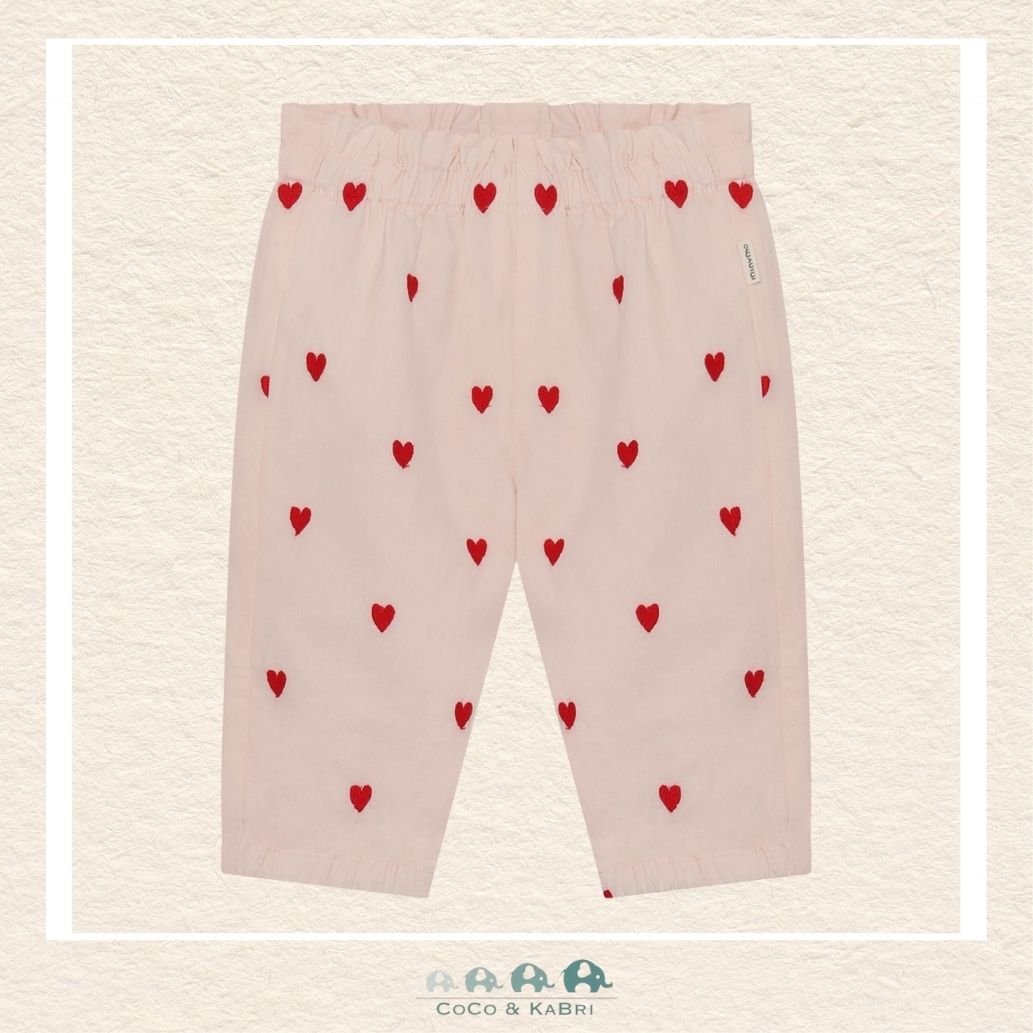 Minymo: Baby Girl Heart Pants, CoCo & KaBri Children's Boutique, Brooks Alberta Canada