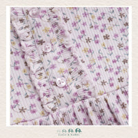 Minymo: Baby Girl Light Purple Floral Dress, CoCo & KaBri Children's Boutique