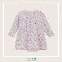Minymo: Baby Girl Light Purple Floral Dress, CoCo & KaBri Children's Boutique