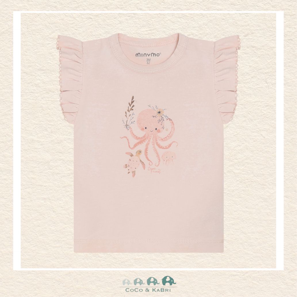 Minymo: Baby Girl Octopus Tee, CoCo & KaBri Children's Boutique, Brooks Alberta Canada