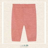 Minymo: Baby Girl Peach Sweatpants, CoCo & KaBri Children's Boutique, Brooks Alberta Canada