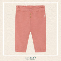 Minymo: Baby Girl Peach Sweatpants, CoCo & KaBri Children's Boutique, Brooks Alberta Canada