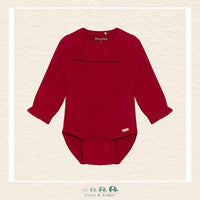 Minymo: Baby Girl Red Diaper Shirt, CoCo & KaBri Children's Boutique, Brooks Alberta Canada