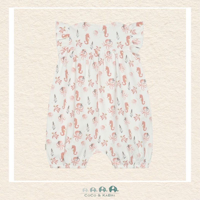 Minymo Baby Girl Seahorse Romper, CoCo & KaBri Children's Boutique, Brooks Alberta Canada