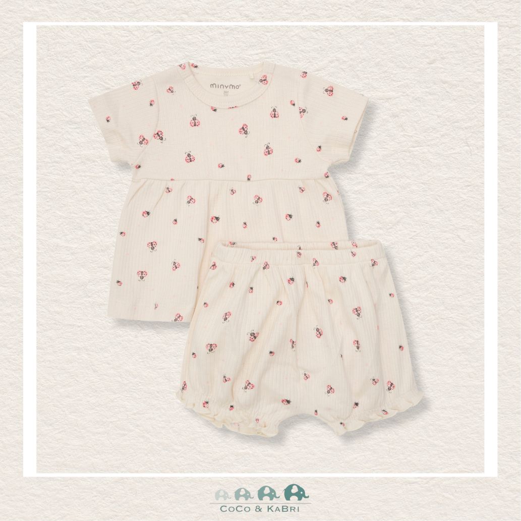 Minymo: Baby Girl Two Piece Ladybug Outfit, CoCo & KaBri Children's Boutique