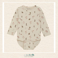 Minymo: Baby Girl Woodland Creatures Diaper Shirt, CoCo & KaBri Children's Boutique