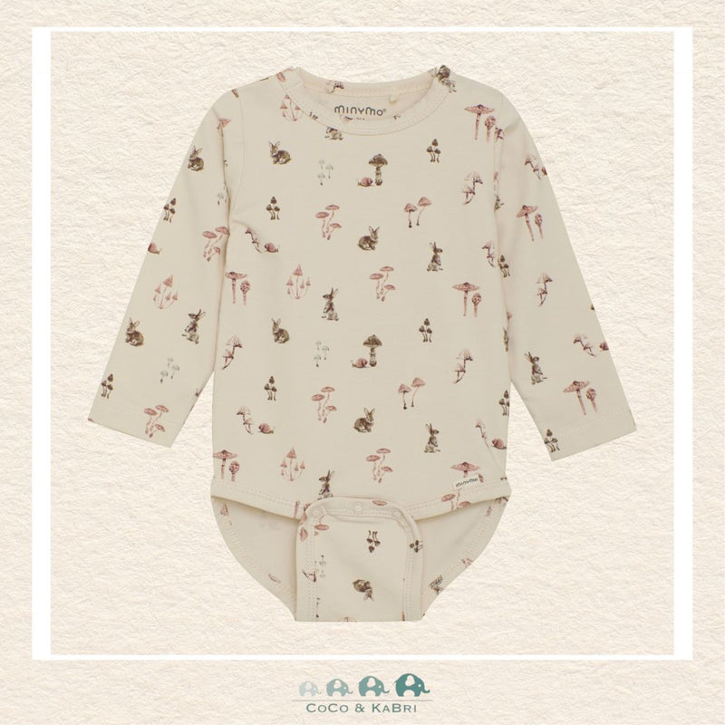 Minymo: Baby Girl Woodland Creatures Diaper Shirt, CoCo & KaBri Children's Boutique