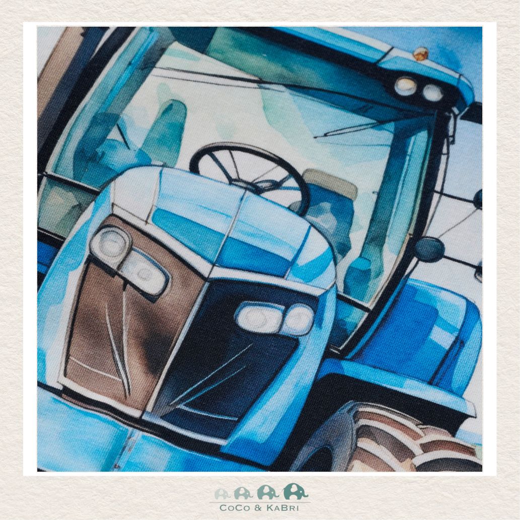 Minymo: Blue Nights Tractor Shirt, CoCo & KaBri Children's Boutique