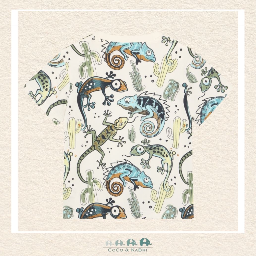 Minymo: Boys Chameleon Tshirt, CoCo & KaBri Children's Boutique, Brooks Alberta Canada