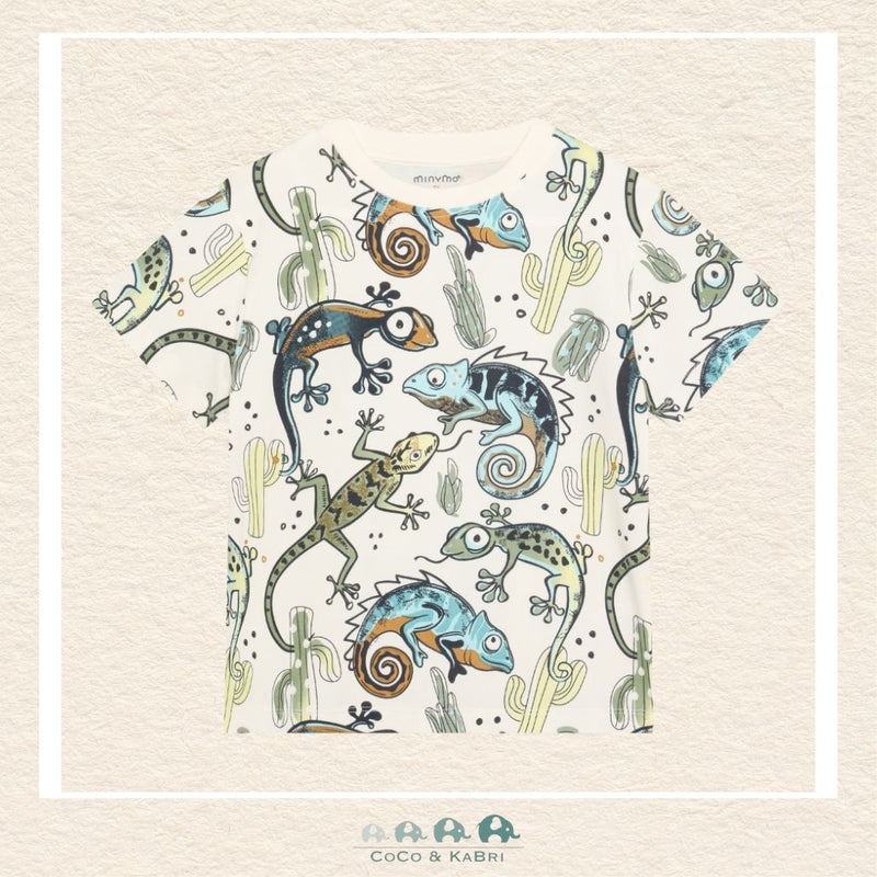 Minymo: Boys Chameleon Tshirt, CoCo & KaBri Children's Boutique, Brooks Alberta Canada