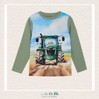 Minymo: Boys Long Sleeve Tractor Shirt, CoCo & KaBri Children's Boutique