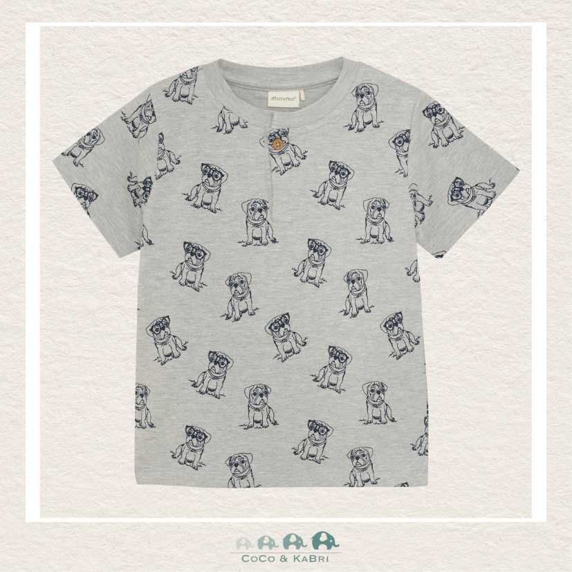 Minymo: Boys Short Sleeve Dog Shirt, CoCo & KaBri Children's Boutique