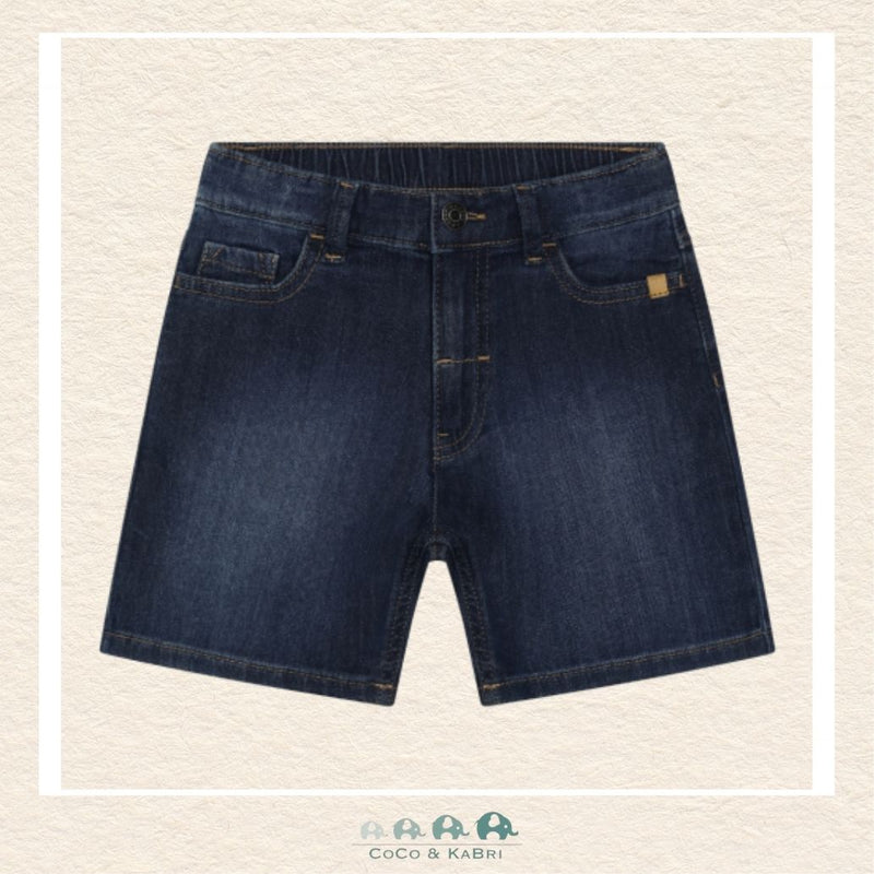 Minymo: Boys Sweat Denim Shorts, CoCo & KaBri Children's Boutique, Brooks Alberta Canada