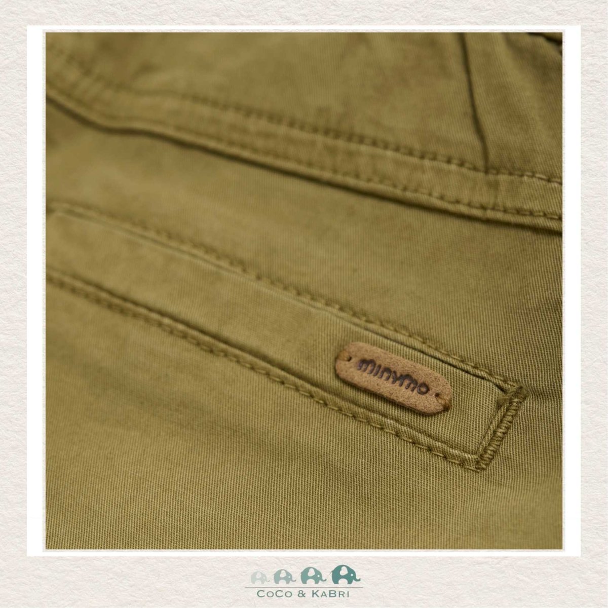 Minymo: Boys Twill Shorts with Cargo Pocket, CoCo & KaBri Children's Boutique