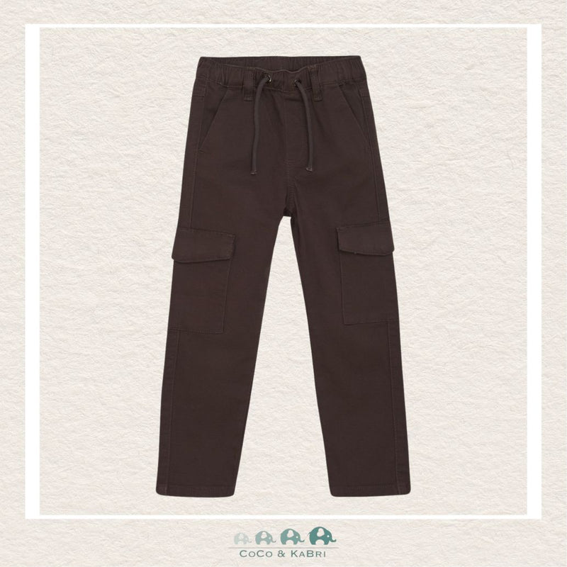 Minymo Brown Cargo Pants, CoCo & KaBri Children's Boutique