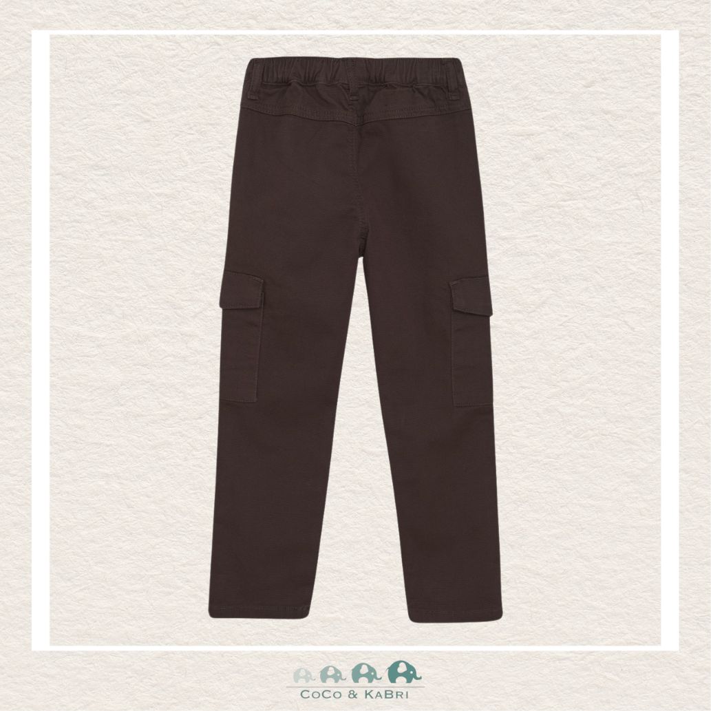 Minymo Brown Cargo Pants, CoCo & KaBri Children's Boutique