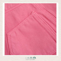 Minymo: Girls Pink Twill Shorts, CoCo & KaBri Children's Boutique