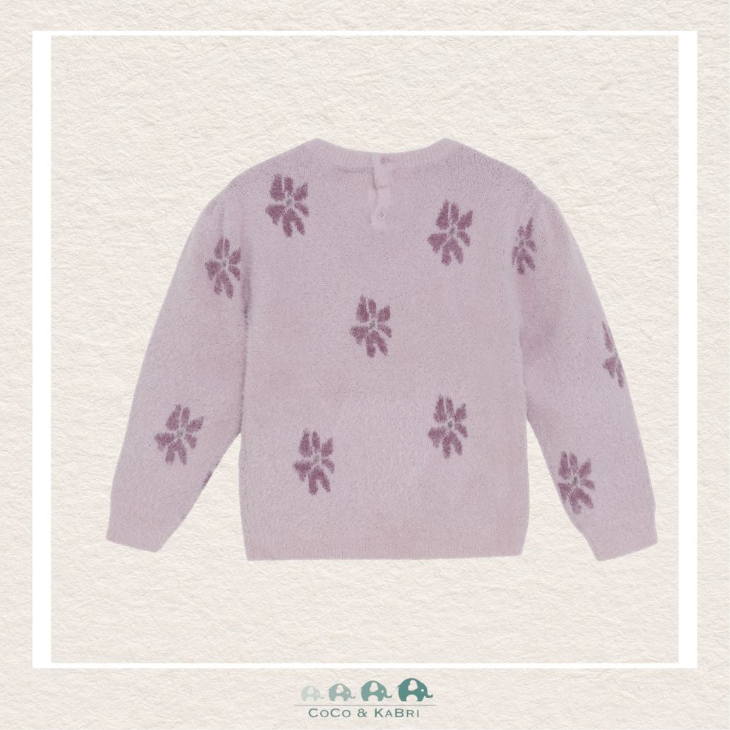 Minymo: Girls Purple Sweater, CoCo & KaBri Children's Boutique