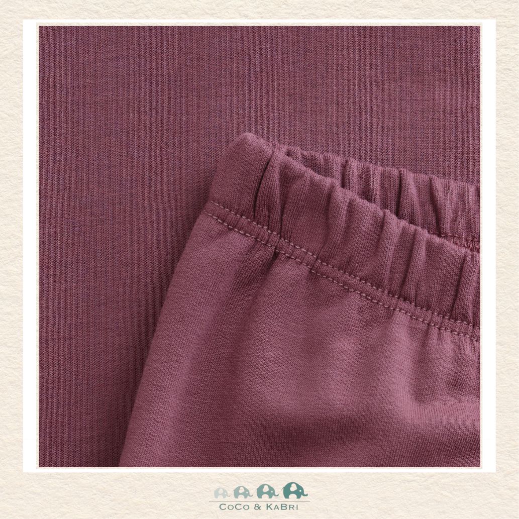 Minymo: Girls Rose Brown Leggings, CoCo & KaBri Children's Boutique