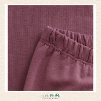 Minymo: Girls Rose Brown Leggings, CoCo & KaBri Children's Boutique