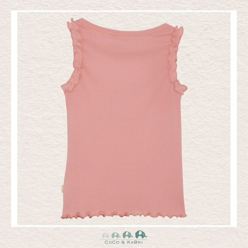 Minymo: Girls Strawberry Ribbed Tank Top, CoCo & KaBri Children's Boutique