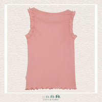 Minymo: Girls Strawberry Ribbed Tank Top, CoCo & KaBri Children's Boutique