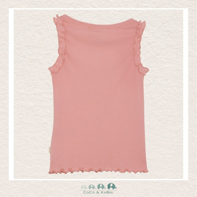 Minymo: Girls Strawberry Ribbed Tank Top, CoCo & KaBri Children's Boutique