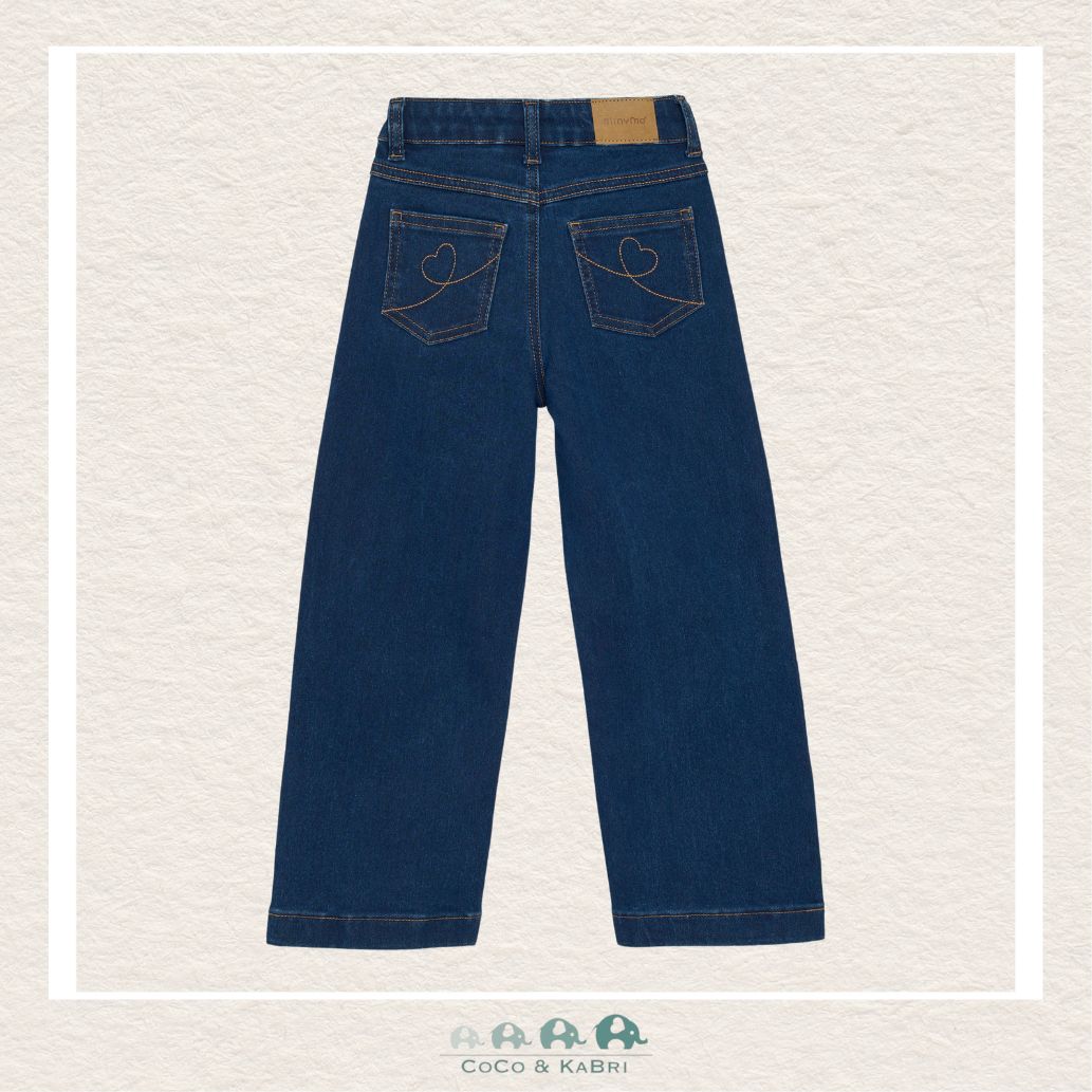 Minymo Girls Wide Leg Jeans, CoCo & KaBri Children's Boutique