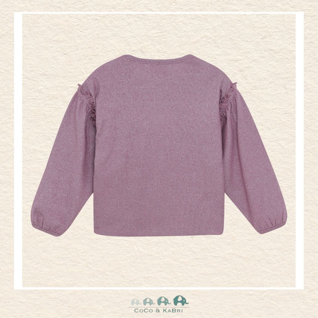 Minymo: Glitter Ribbed Tshirt, CoCo & KaBri Children's Boutique