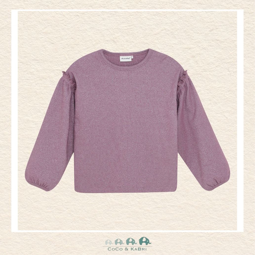 Minymo: Glitter Ribbed Tshirt, CoCo & KaBri Children's Boutique