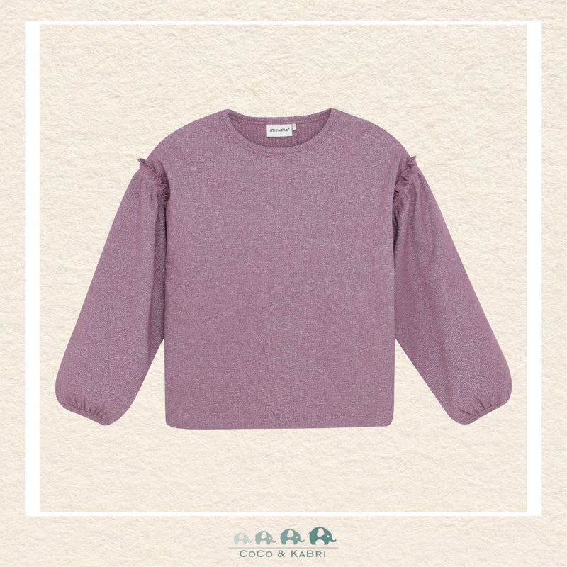 Minymo: Glitter Ribbed Tshirt, CoCo & KaBri Children's Boutique