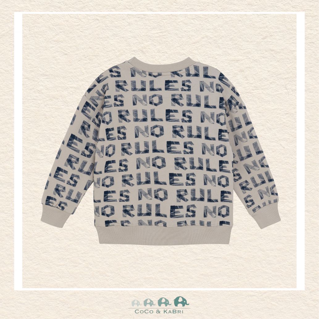 Minymo: "No Rules" Sweatshirt, CoCo & KaBri Children's Boutique