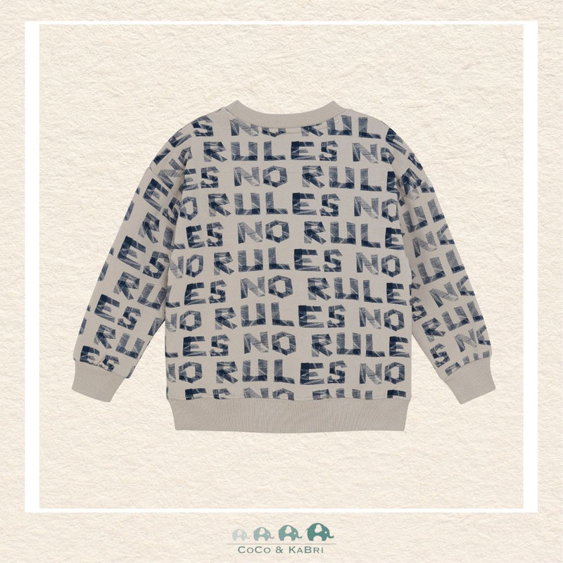 Minymo: "No Rules" Sweatshirt, CoCo & KaBri Children's Boutique