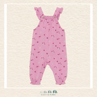 Minymo Pink Floral Overalls, CoCo & KaBri Children's Boutique
