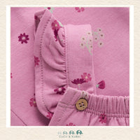 Minymo Pink Floral Overalls, CoCo & KaBri Children's Boutique