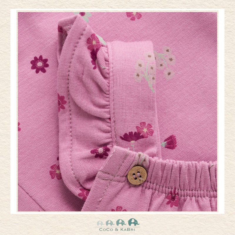 Minymo Pink Floral Overalls, CoCo & KaBri Children's Boutique