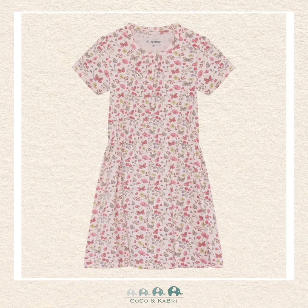 Minymo: Red Floral & Butterfly Dress, CoCo & KaBri Children's Boutique, Brooks Alberta Canada