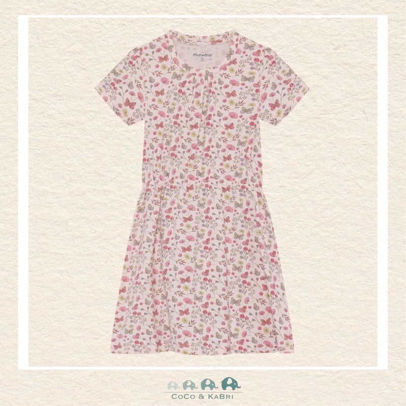 Minymo: Red Floral & Butterfly Dress, CoCo & KaBri Children's Boutique, Brooks Alberta Canada