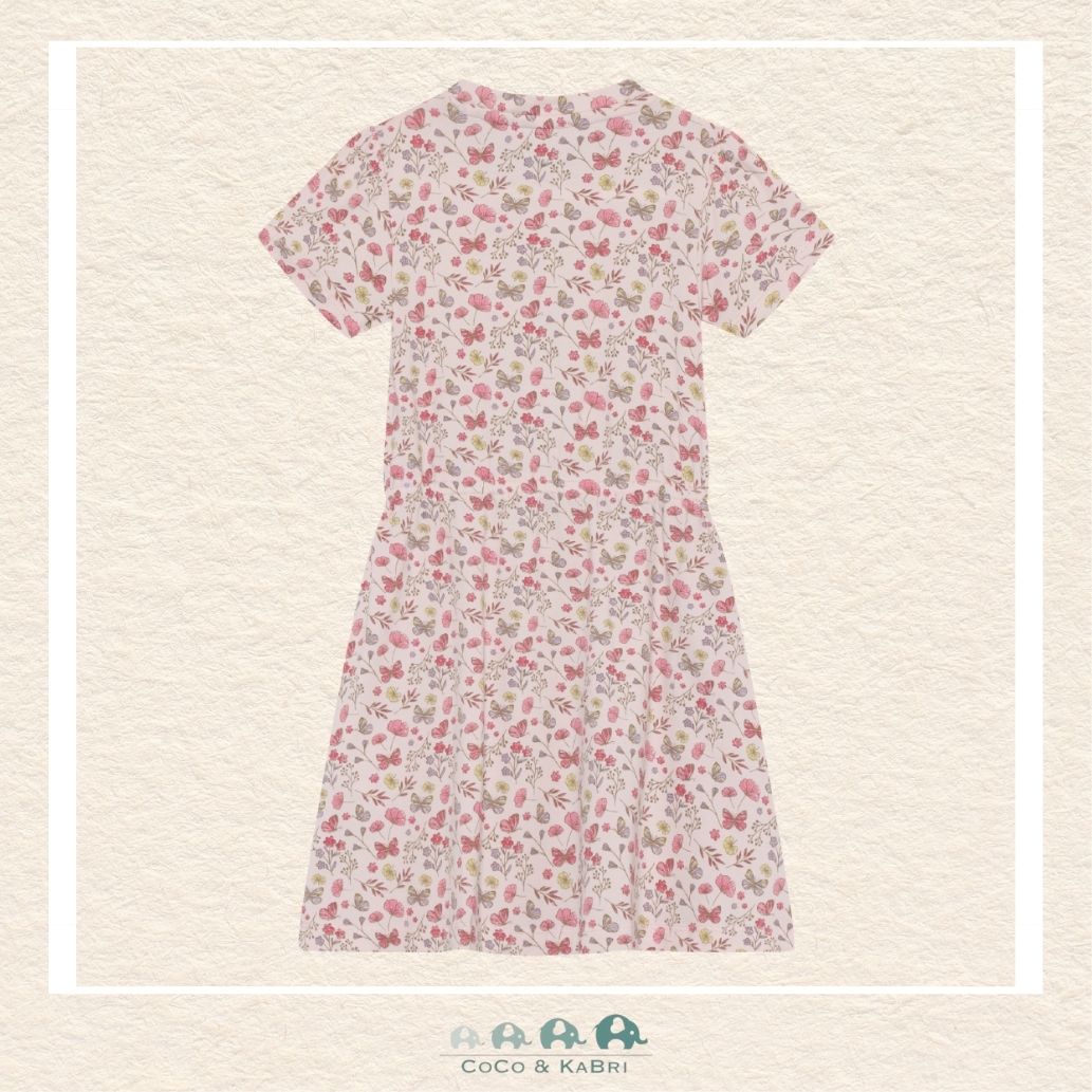 Minymo: Red Floral & Butterfly Dress, CoCo & KaBri Children's Boutique, Brooks Alberta Canada