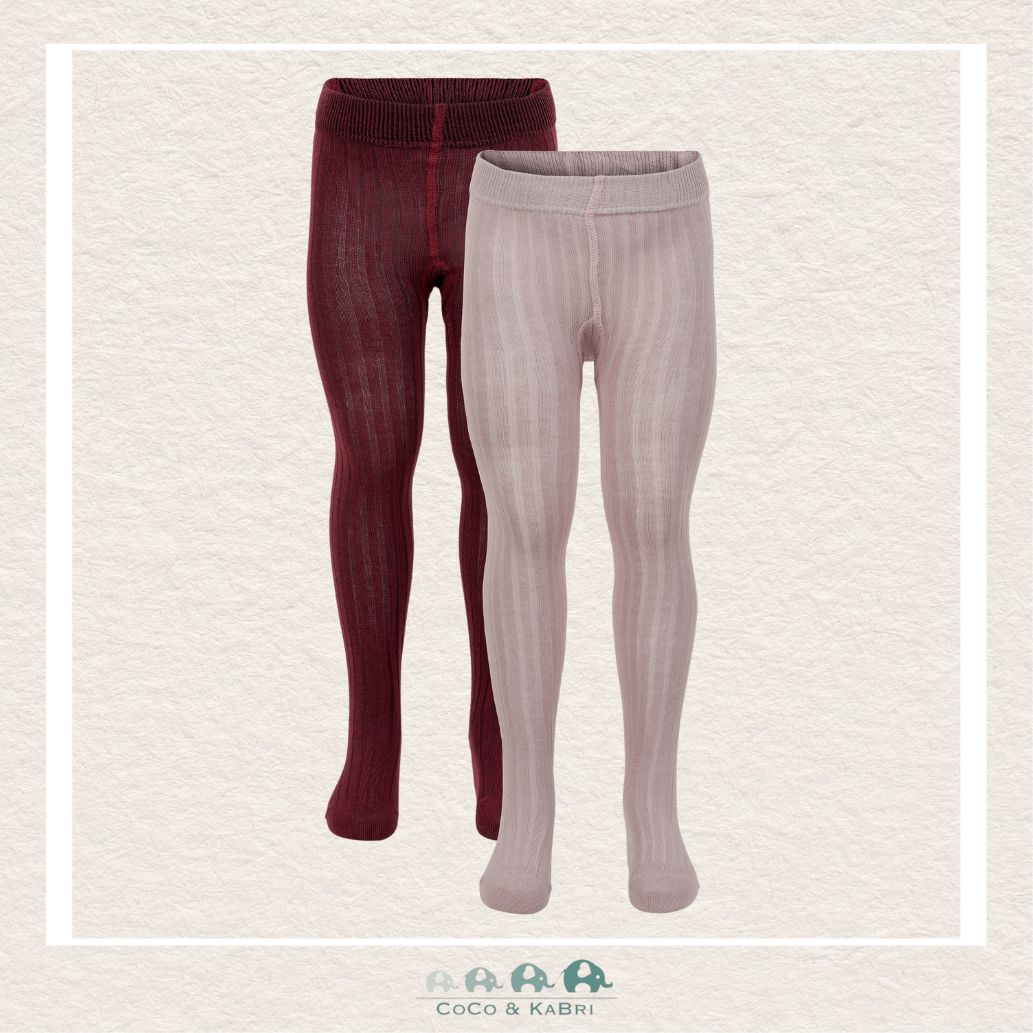 Minymo Set of 2 Solid Rib Stockings, CoCo & KaBri Children's Boutique