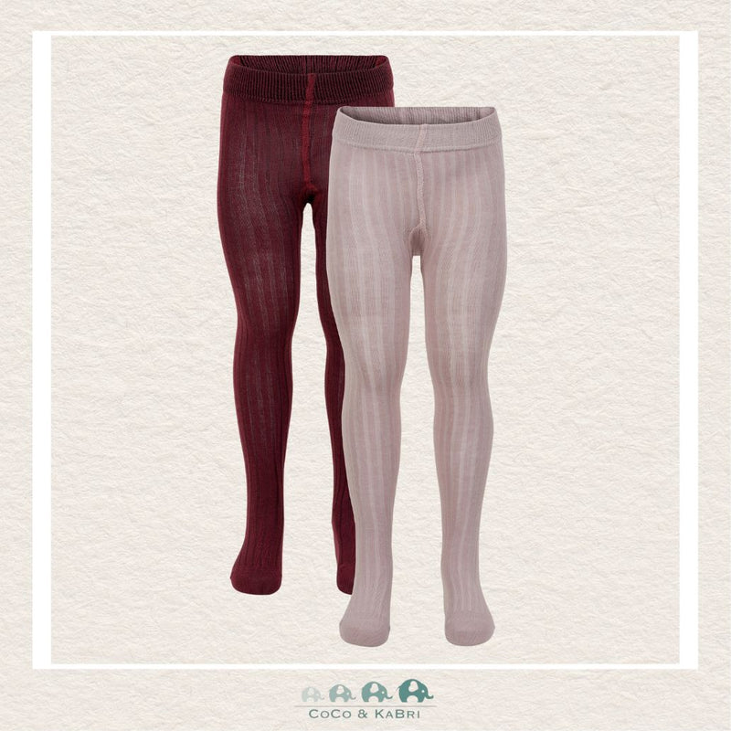 Minymo Set of 2 Solid Rib Stockings, CoCo & KaBri Children's Boutique