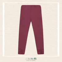 Minymo: Sweat Leggings - Crushed Berry, CoCo & KaBri Children's Boutique, Brooks Alberta Canada