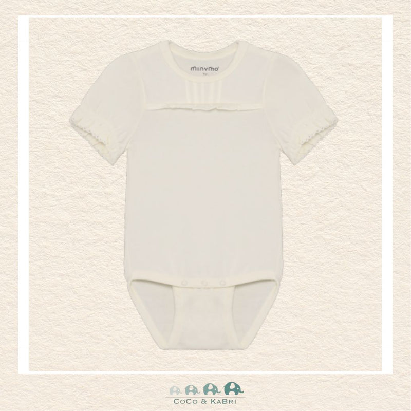 Minymo: White Diaper Shirt, CoCo & KaBri Children's Boutique, Brooks Alberta Canada