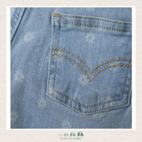 Minymo Wide Leg Flower Pattern Denim, CoCo & KaBri Children's Boutique