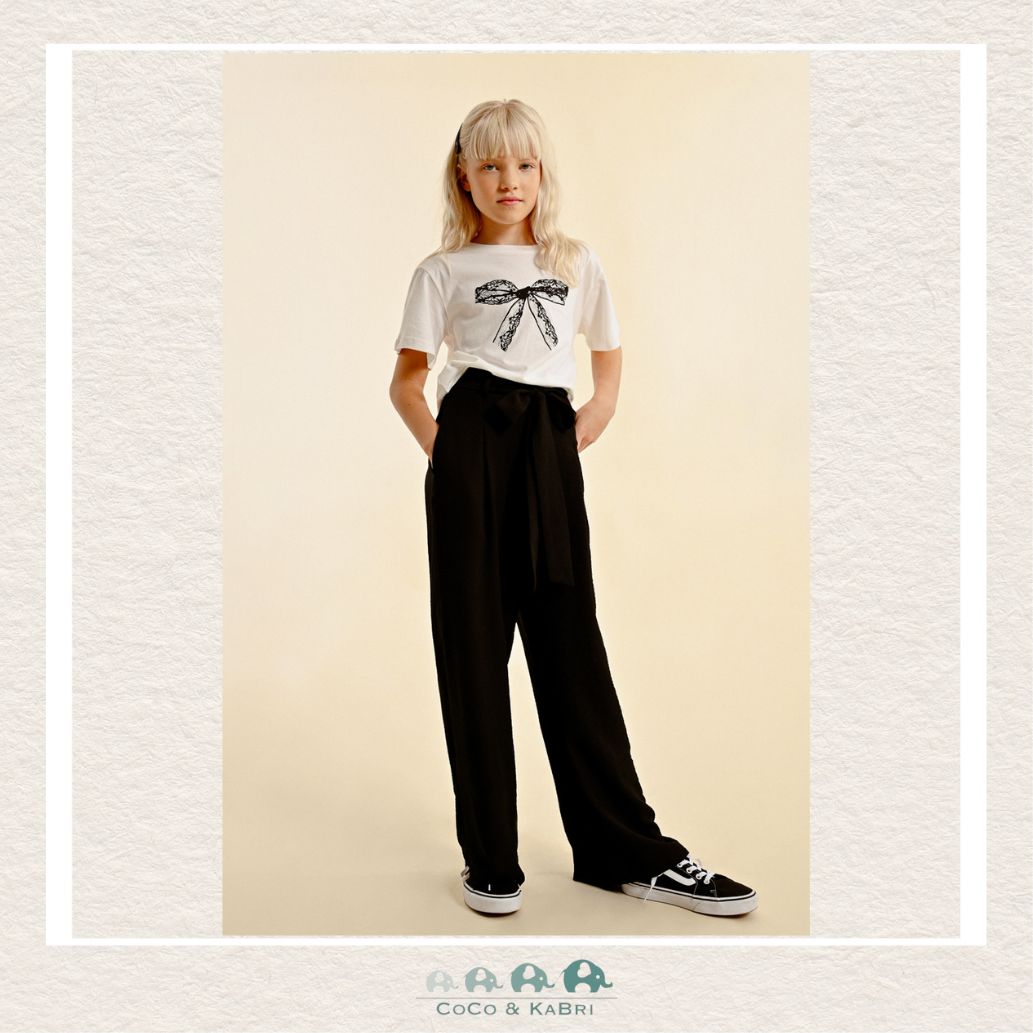 Molly Bracken Girl Wide Leg Pants - Black, CoCo & KaBri Children's Boutique